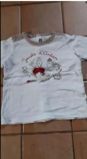 Tee-shirt  garçon  ML 6  mois