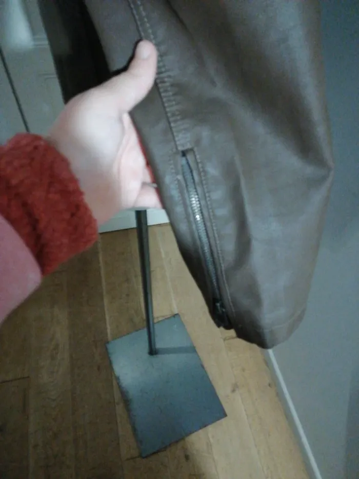 Blouson marron trappeur Taille M - photo numéro 6