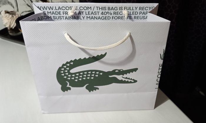 Sac emballage Lacoste