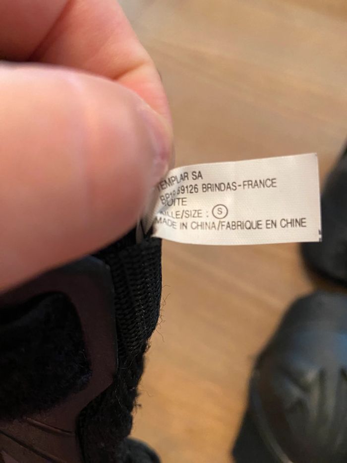 Lot de deux paires de protections genoux et deux paires de protections mains taille S - photo numéro 2
