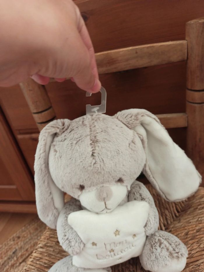 Lapin boîte à musique tex tbe - photo numéro 2