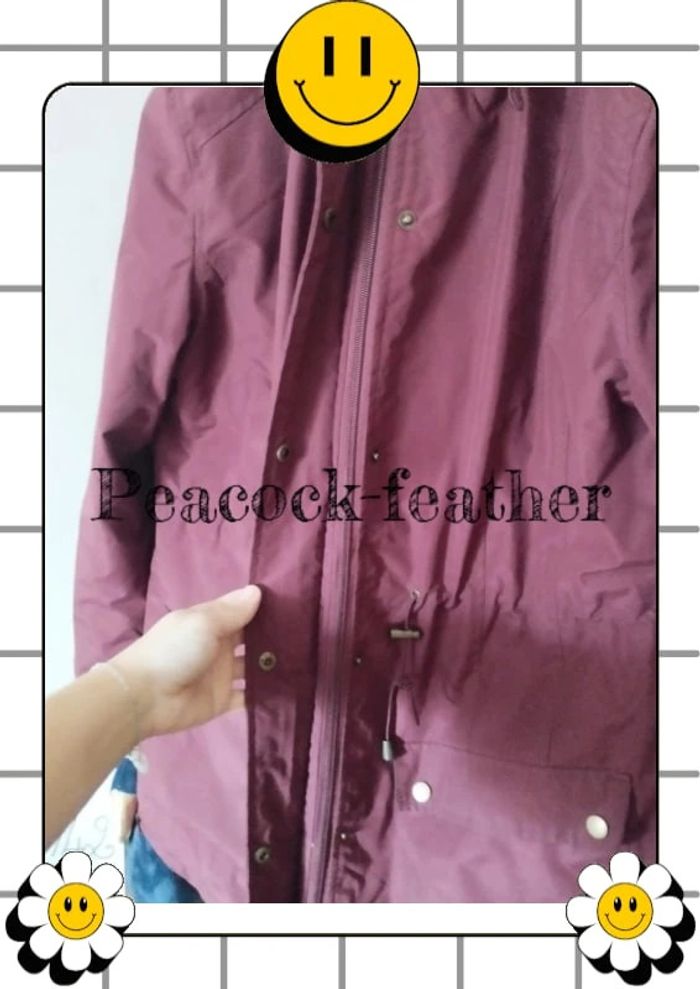 Manteau Parka bordeaux 40/42 atlas - photo numéro 3