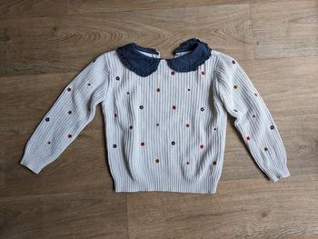 Pull à col coton bio monoprix 6 ans