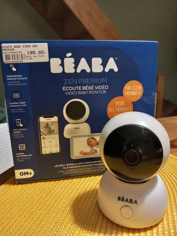 Babyphone caméra béaba zen premium connect