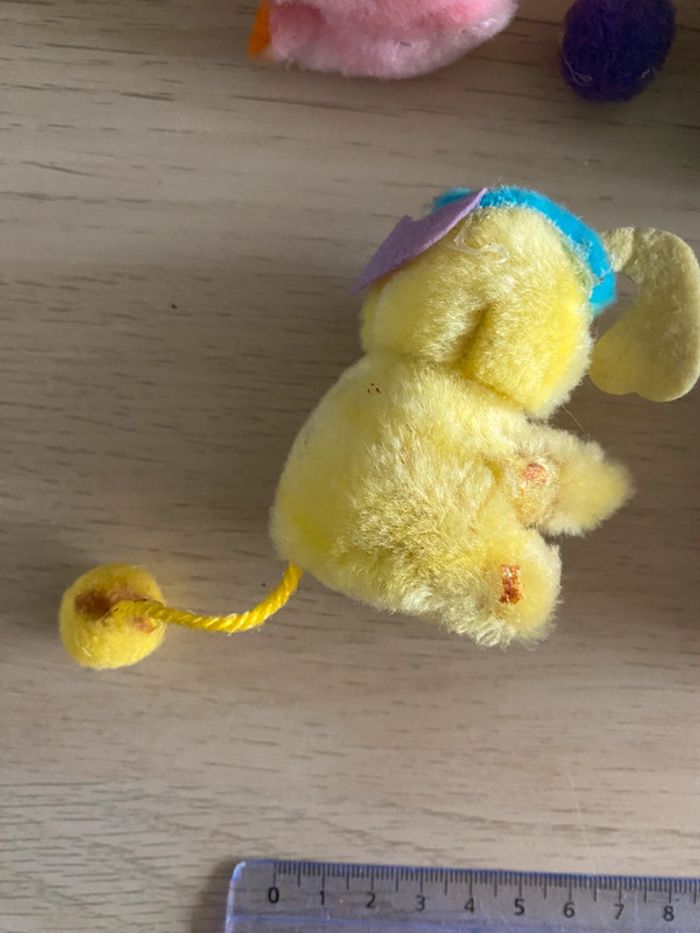 Jouet peluches pince doigt figurine Popples bisounours carebears - photo numéro 3