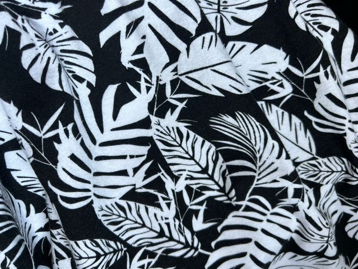 Robe feuillage noir et blanc 7-8 ans Pepperts - photo numéro 2