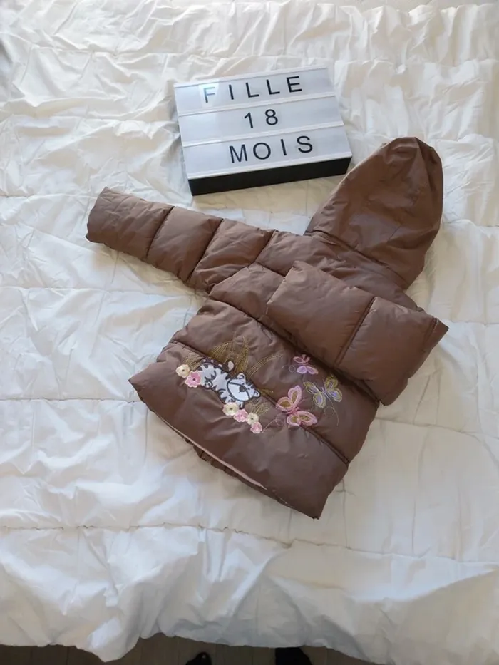 Manteau fille 18 mois - photo numéro 2
