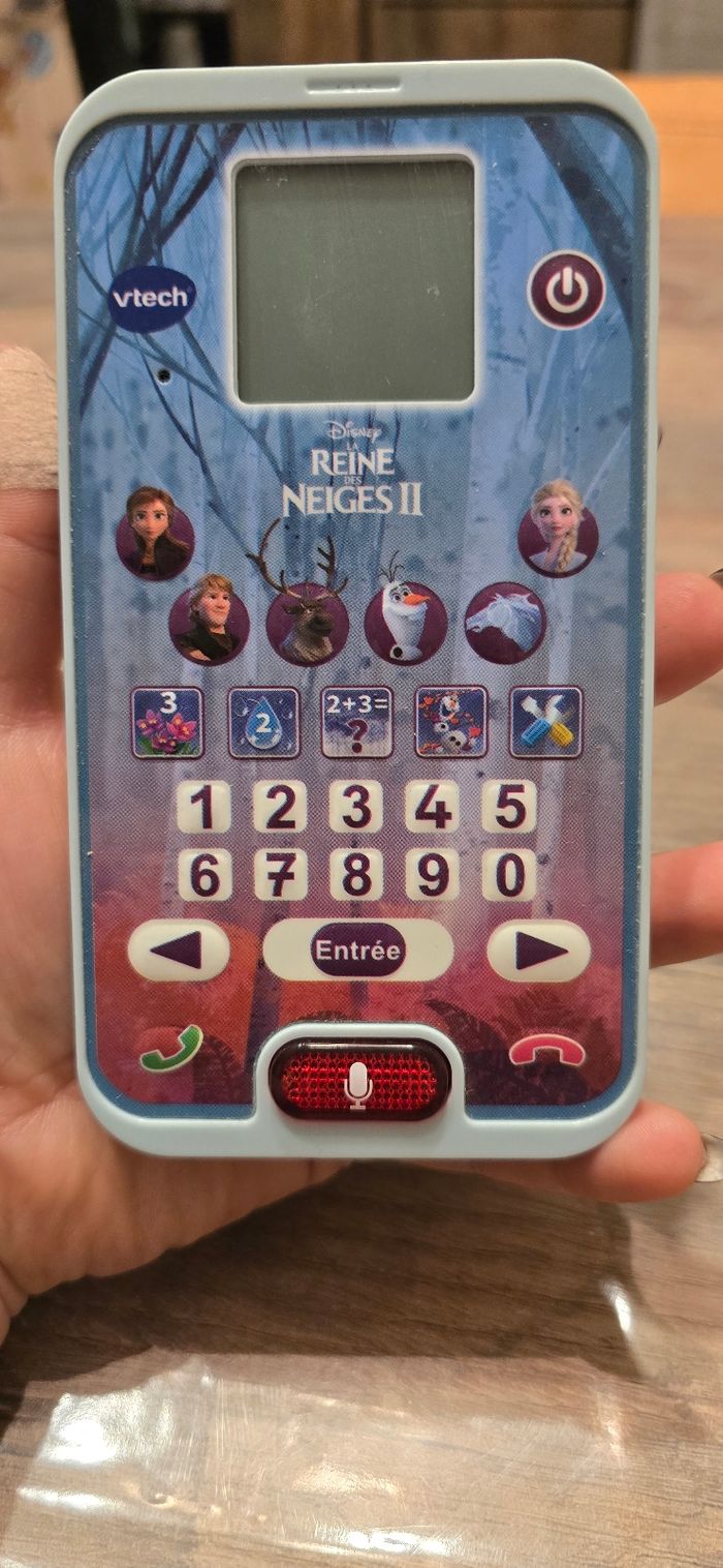 Téléphone La reine des neiges