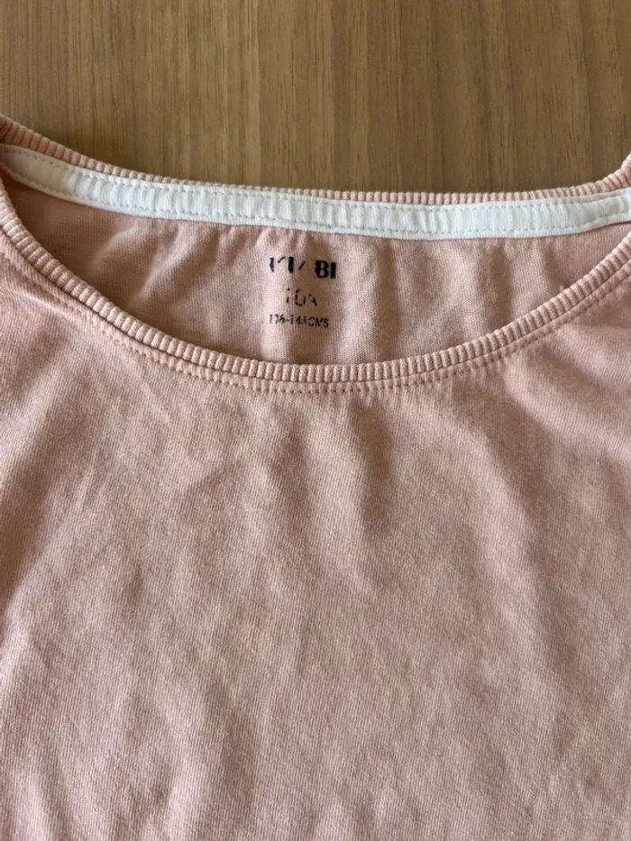 Haut manches longues rose kiabi 10 ans - photo numéro 5