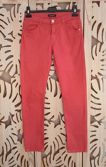 Pantalon skinny corail / rouge Cop Copine