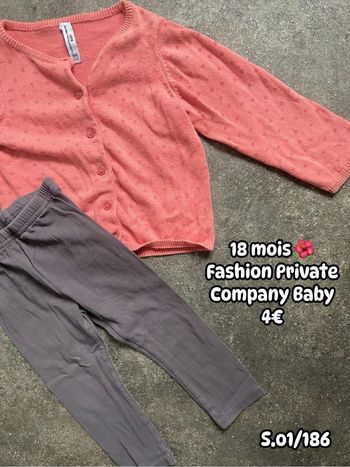 Ensemble 🌺 18 mois 🌺 Fashion