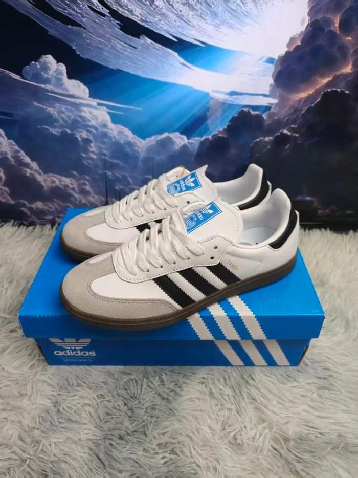 adidas Samba OG Cloud White Core Black - photo numéro 6