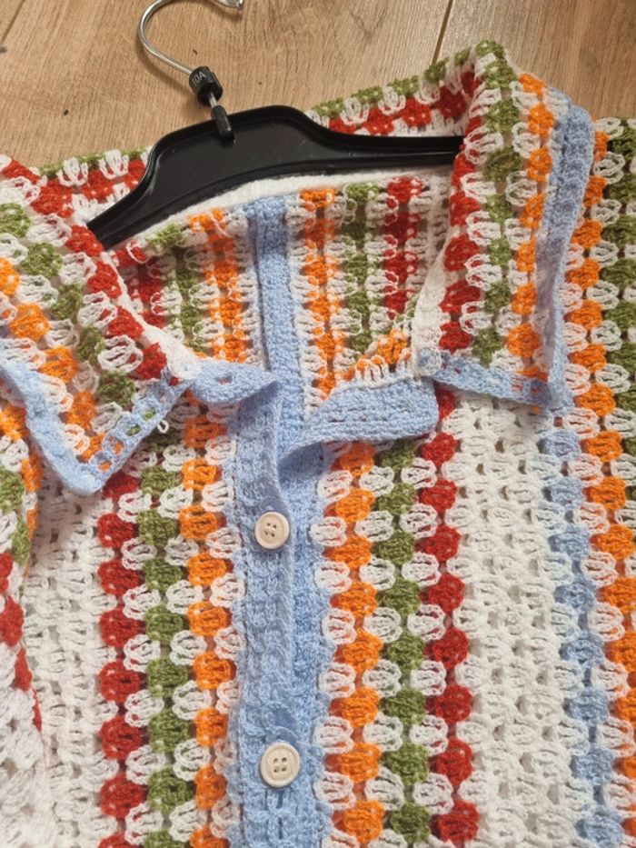 Chemise tricot laine TU - photo numéro 4