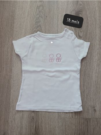 T-shirt 18 mois fille