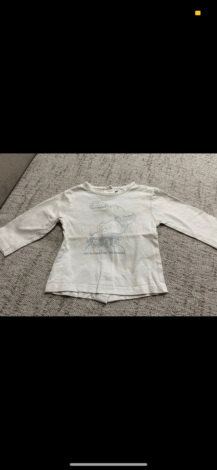 Teeshirt manches longues 6 mois