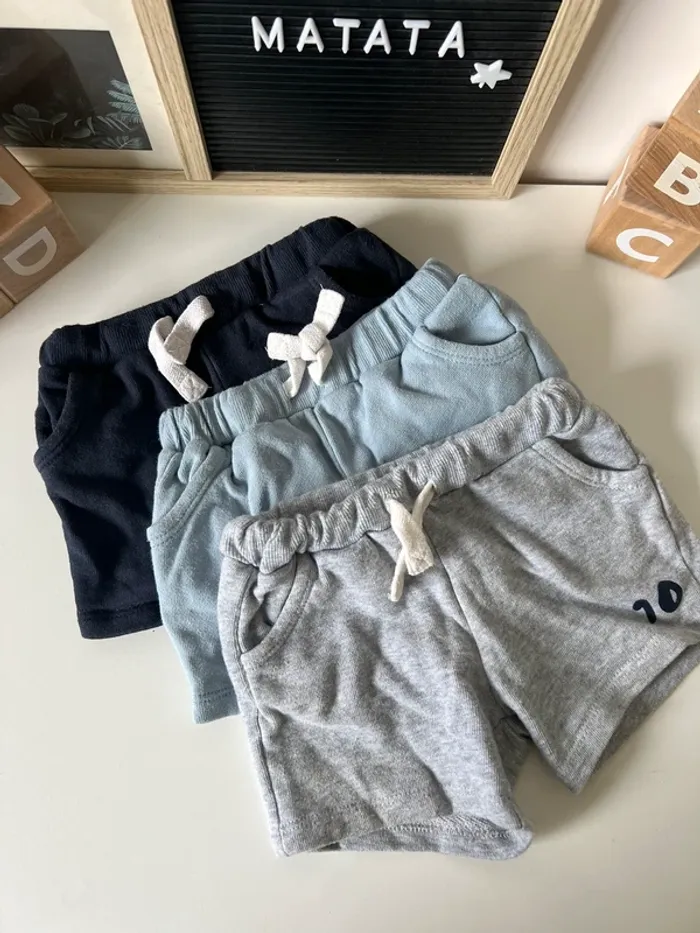 Lot de 3 shorts #laredoute | Taille 6 mois
