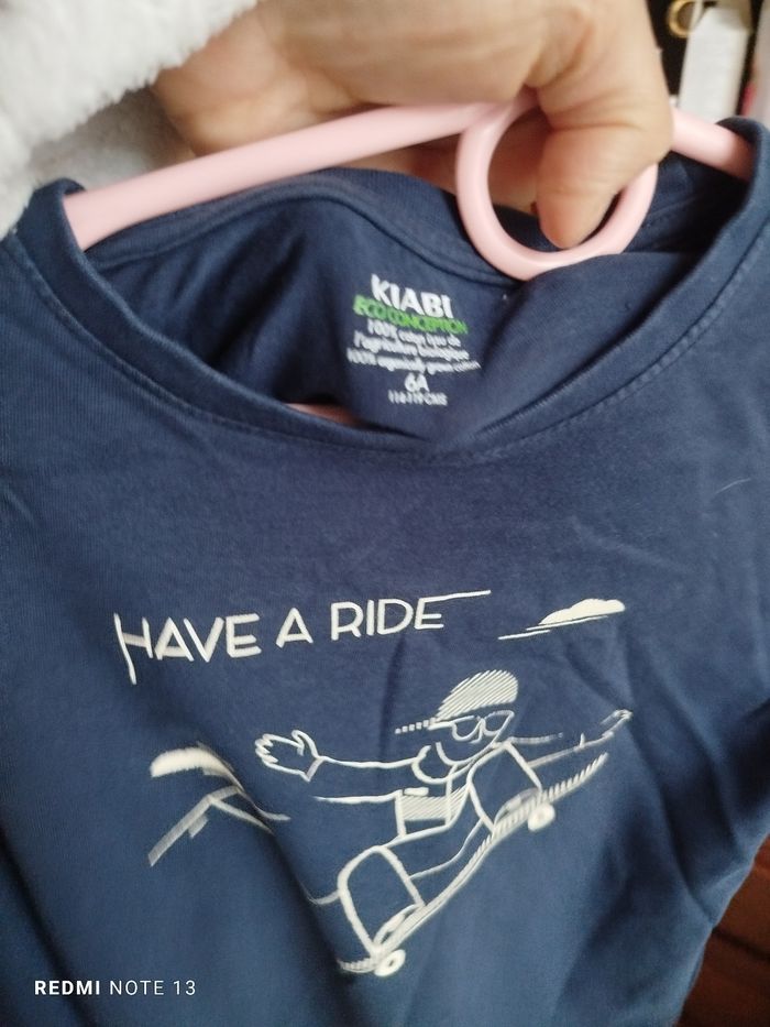 #kytie6ansgarcon. 2 Tee shirt manches longues taille 6 ans - photo numéro 6