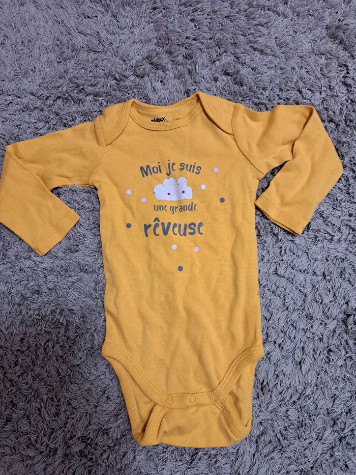 Lot de 6 body ML bébé fille 12 mois - photo numéro 3