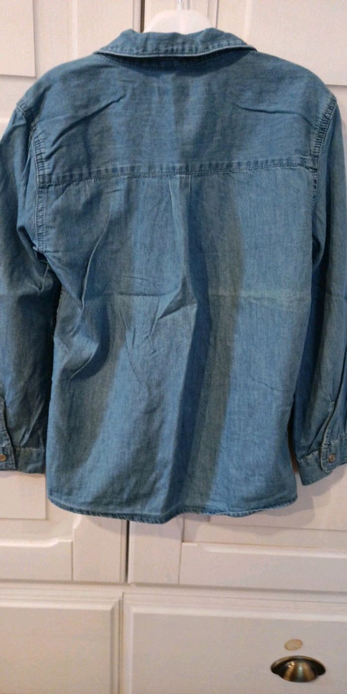 Chemise en jeans fille - photo numéro 3