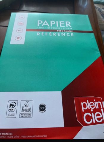 Ramette papier A4