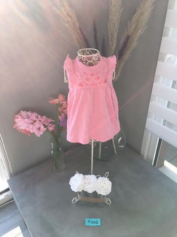 Robe fille 9 mois