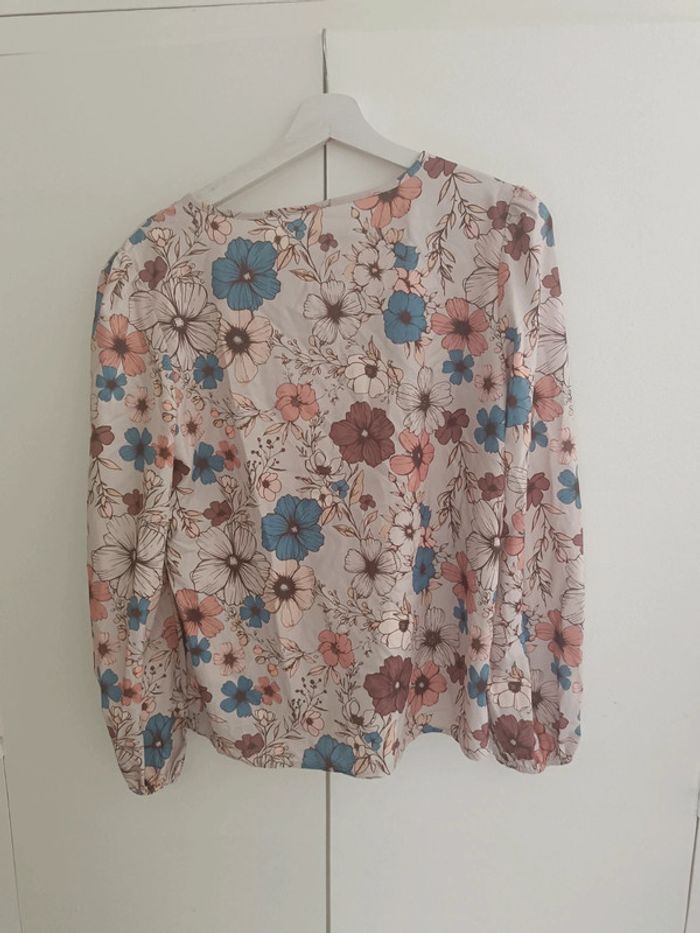 Blouse à fleur - taille M - SHEIN - photo numéro 3