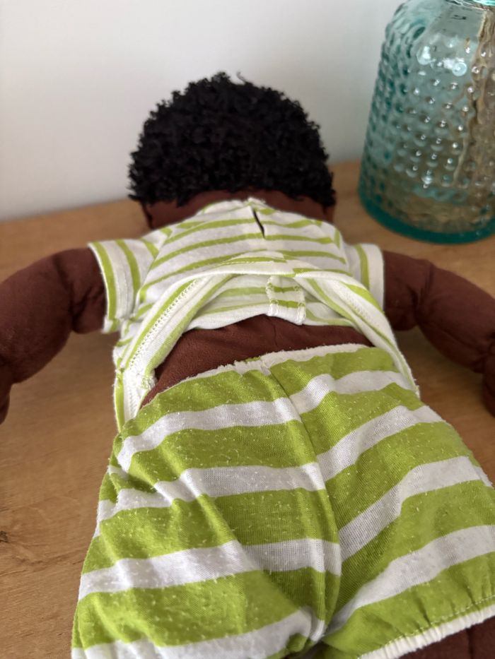 Poupée poupon de chiffon IKEA afro - photo numéro 7