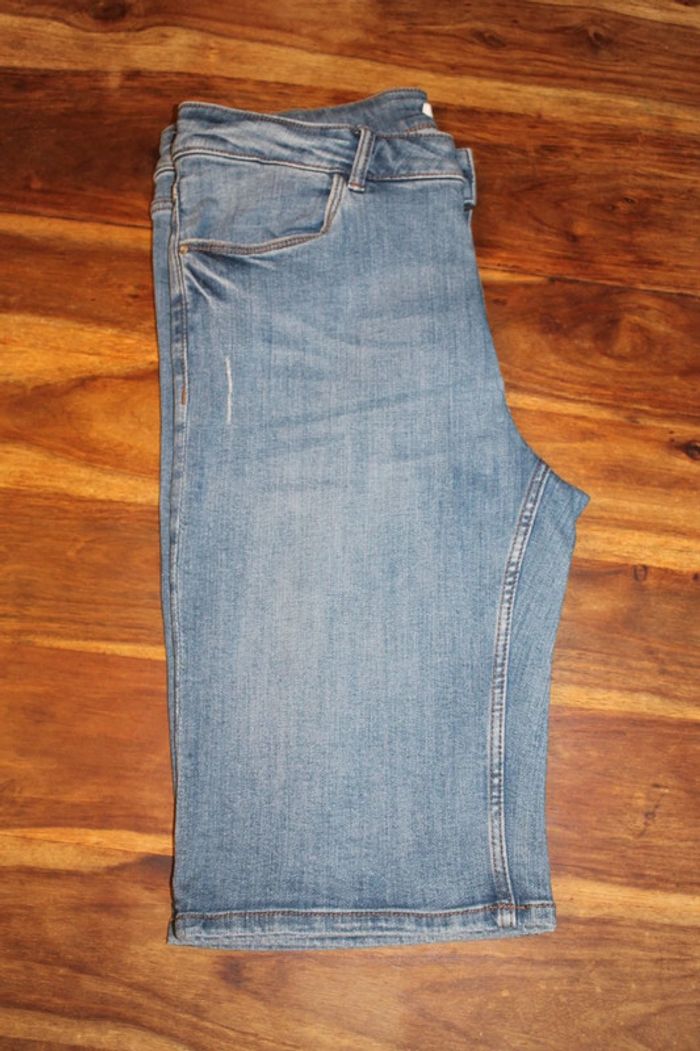 Short long – Bleu – Camaïeu - 40/42 - photo numéro 5