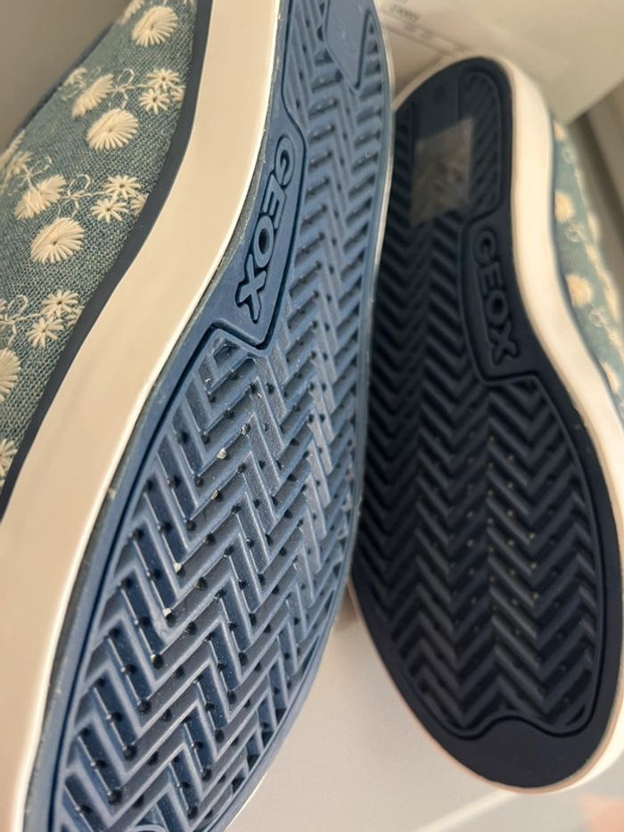 Baskets Geox fille denim brodés T31 - photo numéro 9