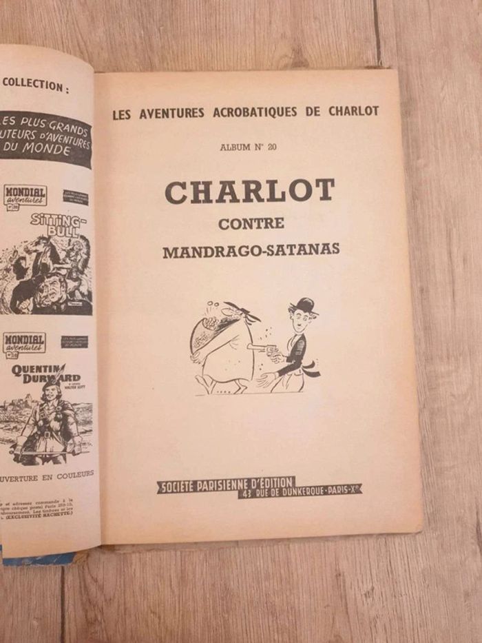 Les aventures acrobatiques de Charlot EO 1947 - photo numéro 5