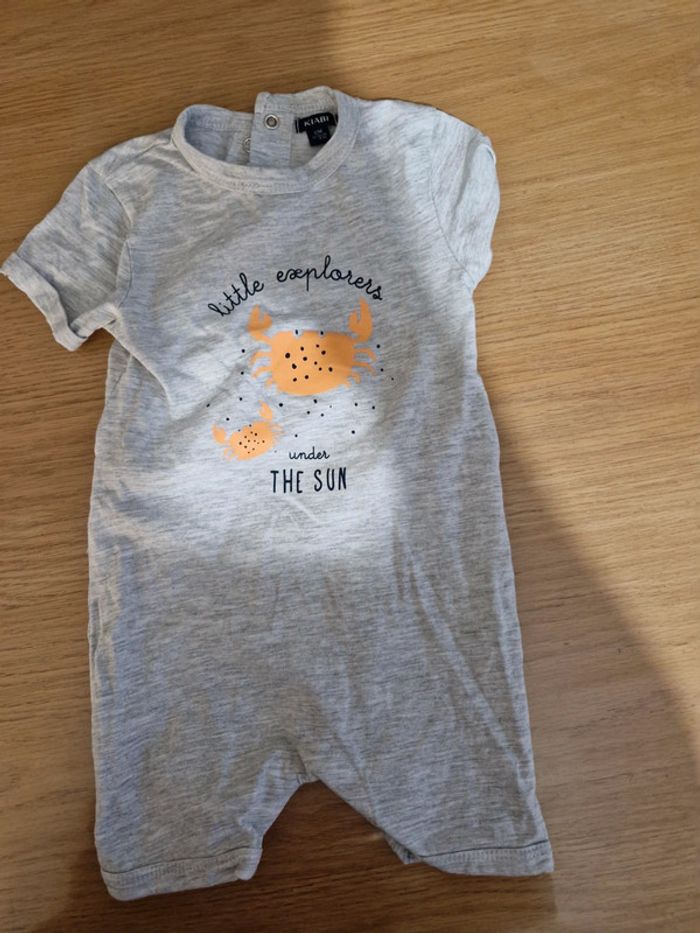 Pyjamas short 12 mois