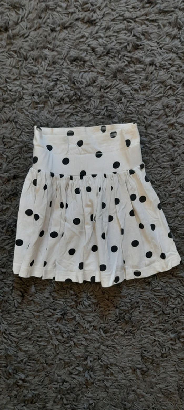 Jupe à pois