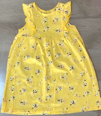 Robe H&M 18/24 mois neuve motifs fleurs et lapins robe liberty