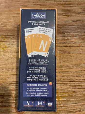 Speed bac drôle et rapide 