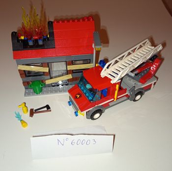 Lego 60003 - L'intervention du camion de pompier
