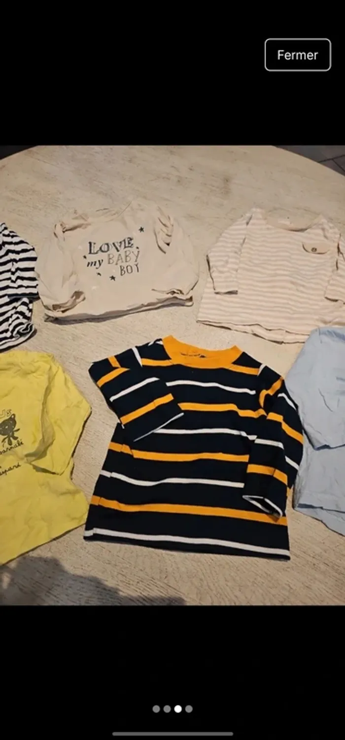 Lot de t-shirt manches longues - photo numéro 3