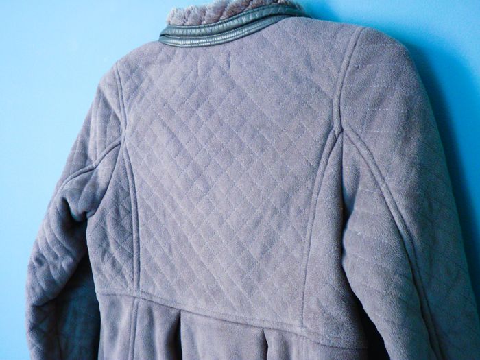 Manteau long Fille Jean Bourget 10 ans gris collection hiver TBE - photo numéro 5