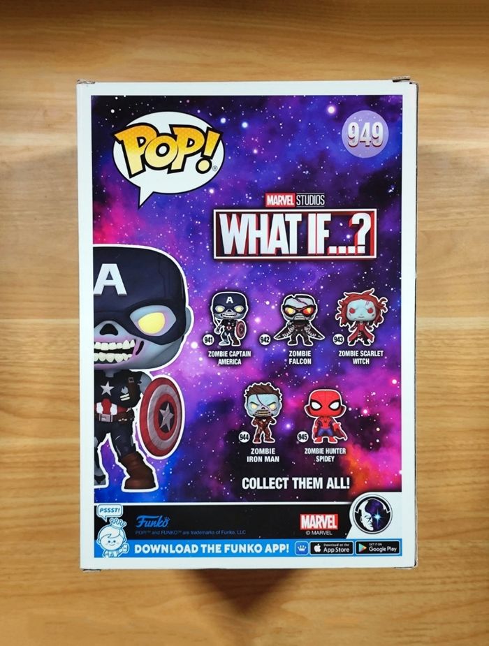 Funko Pop! Zombie Captain America #949 (What If ?) - photo numéro 3