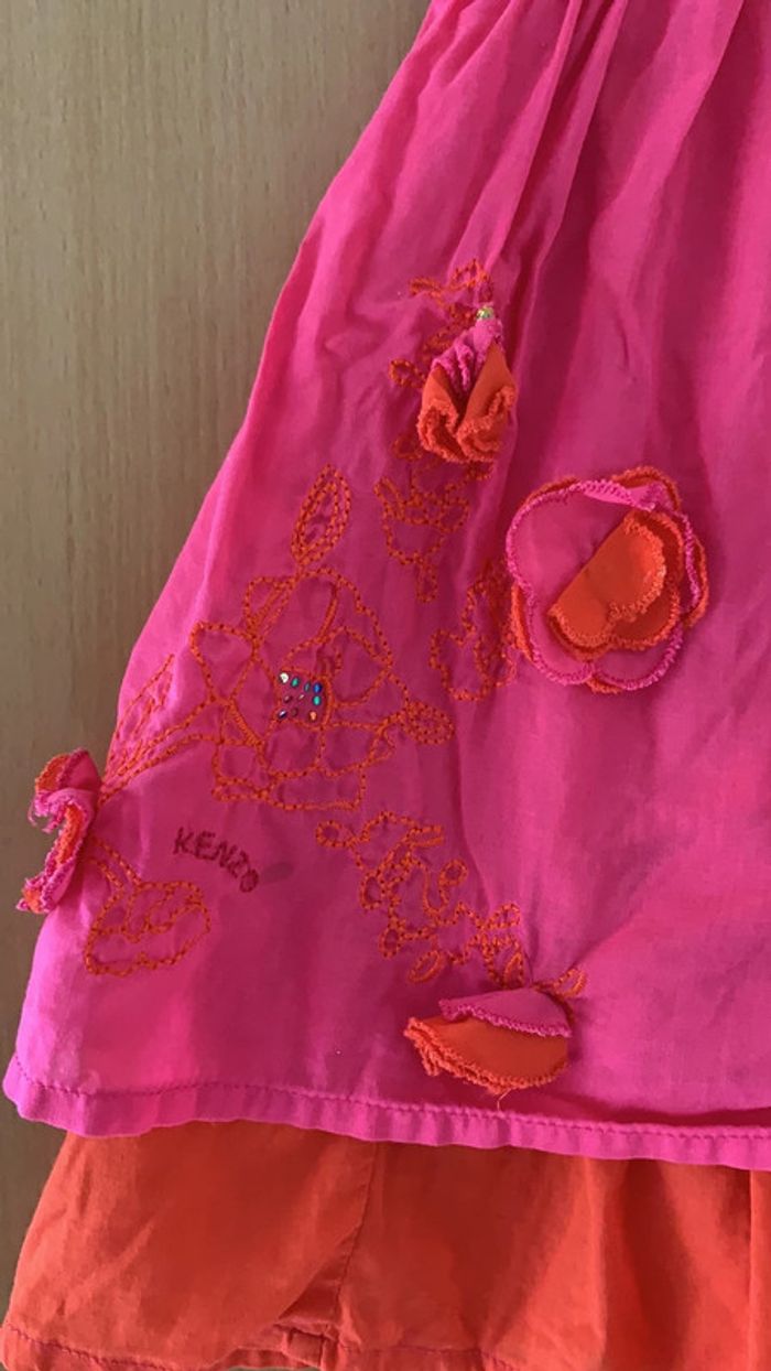 Robe Kenzo à bretelles et boléro 18 mois - photo numéro 6