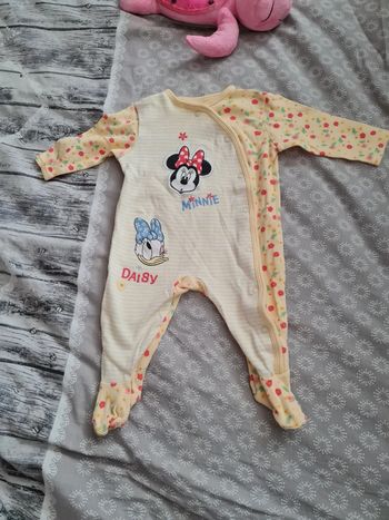 Pyjama fin minnie daisy disney 3/6 mois