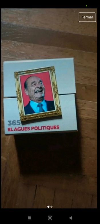 Calendrier perpétuel blagues politiques