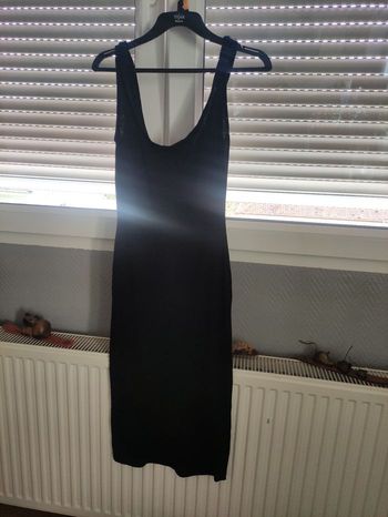 Robe longue noire d été 