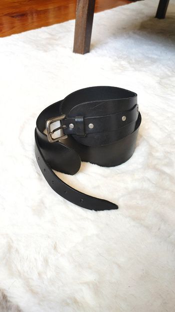 Ceinture en cuir véritable vachette