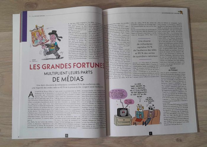 Les dossiers du canard enchaîné  N°172 juillet 2024 : 100 histoires d'ultrariches - - photo numéro 8