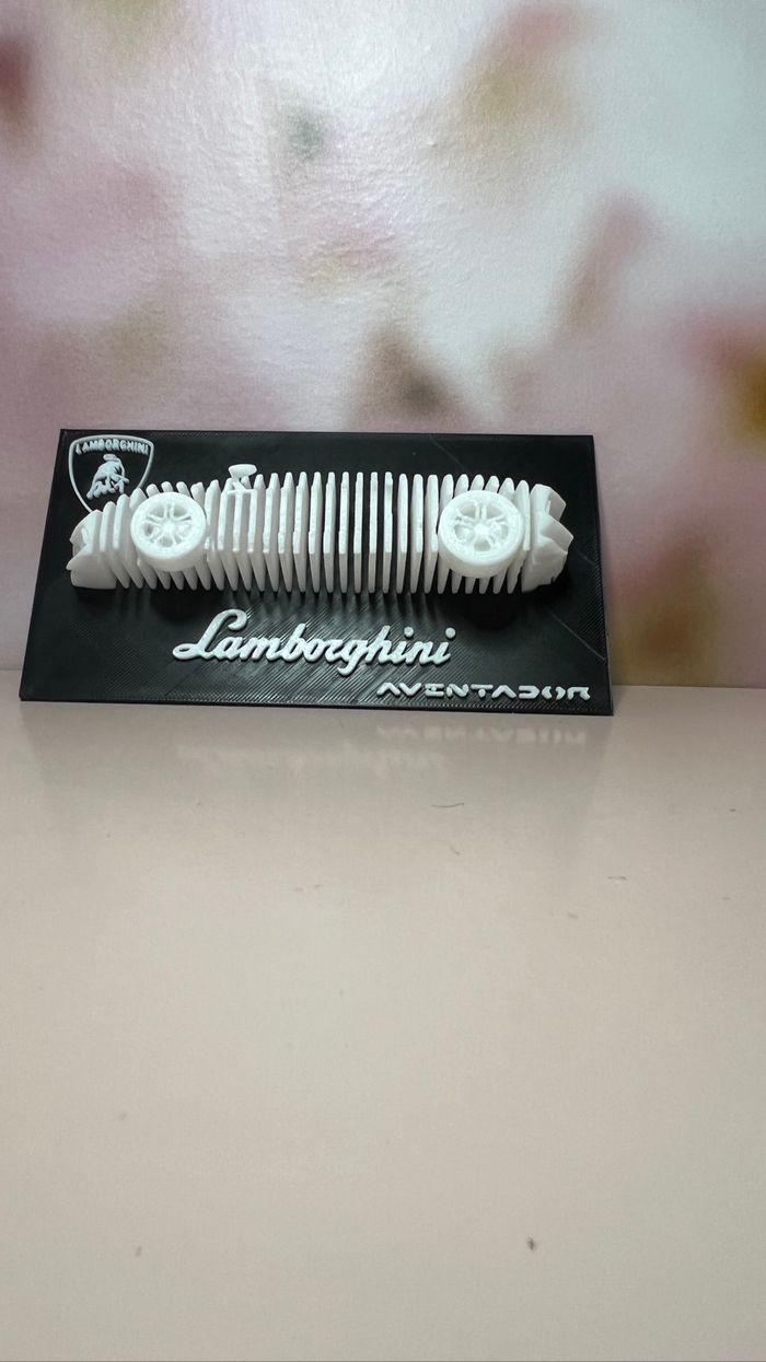 Sculpture lamborghini aventador - photo numéro 3