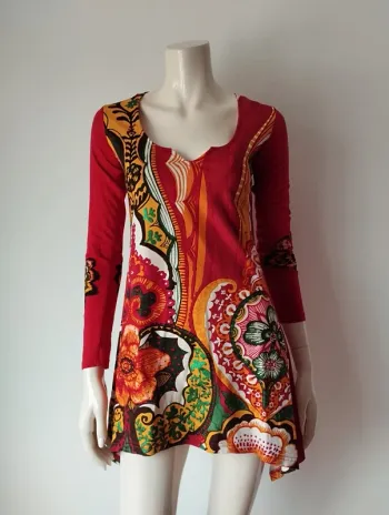 Tunique asymétrique Desigual taille s