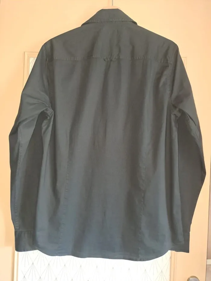 Chemise homme noire slim fit Lee Cooper L comme neuve - photo numéro 4