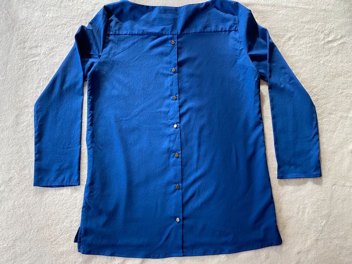Blouse Zara bleu roi taille 36 - photo numéro 18