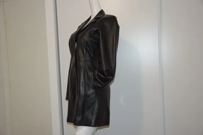 Manteau en cuir - photo numéro 2