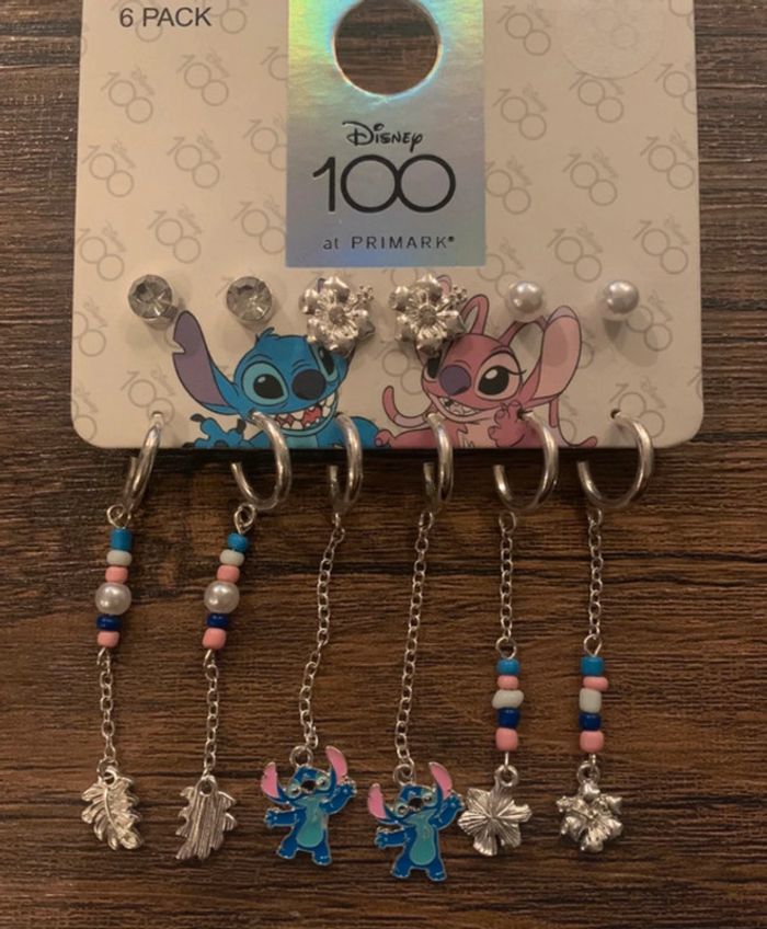 Boucles d’oreilles Disney Stitch